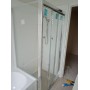 Australia Custom made framed next to bathtub shower screen (1000-1100)*(1000-1100)*1900